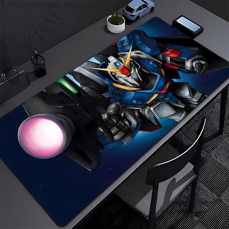 Mechanical Warrior Gundam Mk II Mousepad Large Gaming Keyboard Gamer Mouse Pad on The Table Desk Mat coaster PC Anime Mouse Mats