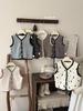 88301 Kids' Fashionable Fleece Vest - 2025 Autumn/Winter Warm Sleeveless Jacket