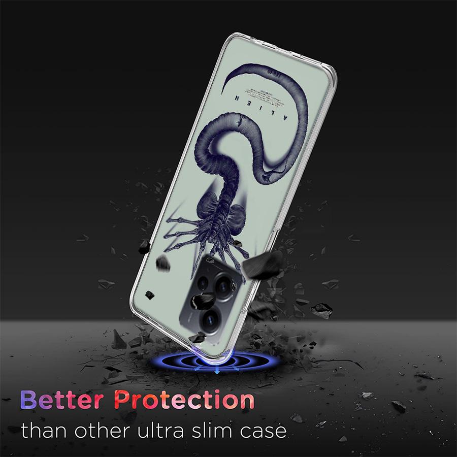 COOL A-Alien Xenomorph Phone Case For Redmi Note 14 15 Pro 5G 13 12 Pro Plus 11 11T 11E 11S 10 Pro 10S 9 9S Cover Cell Clear TPU