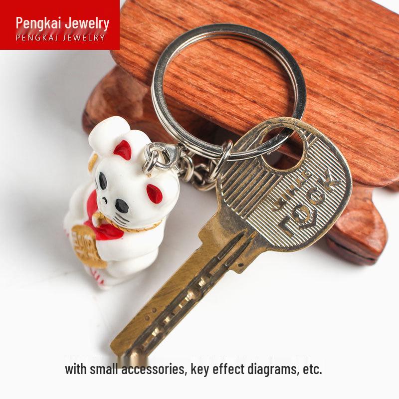 Металлические брелоки с кольцом 30 мм, карабином-лобстером и петлей-подвеской 25 мм