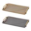 Vanity Tray Dish Serving Tray Storage Organizer Plate for Living Room Guest Room