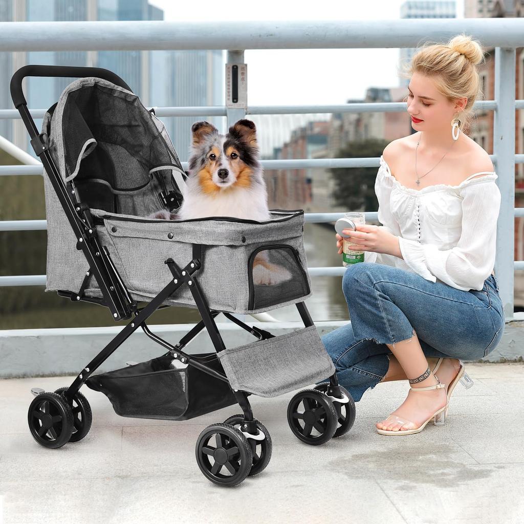 LPOTIUS Pet Dog Cat 4 передних колеса 360 градусов заднее колесо для небольших нескольких кошек и старше для ухода за больными многофункциональная нагрузка для домашних собак