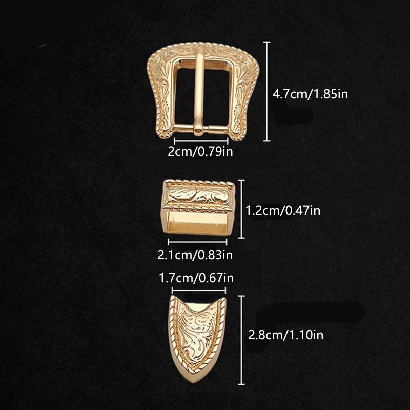 1 комплект аксессуаров для самостоятельного изготовления, аксессуары для ремня, ремонтный комплект, металлическая пряжка, винтажная кожаная поделка