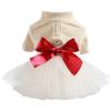 Dog Dress for Small Pomeranian Girl Dress for Cat Princess Bow Skirt Pet Clothes Coat Puppy Sweater Pet Apparel For Chihuahua