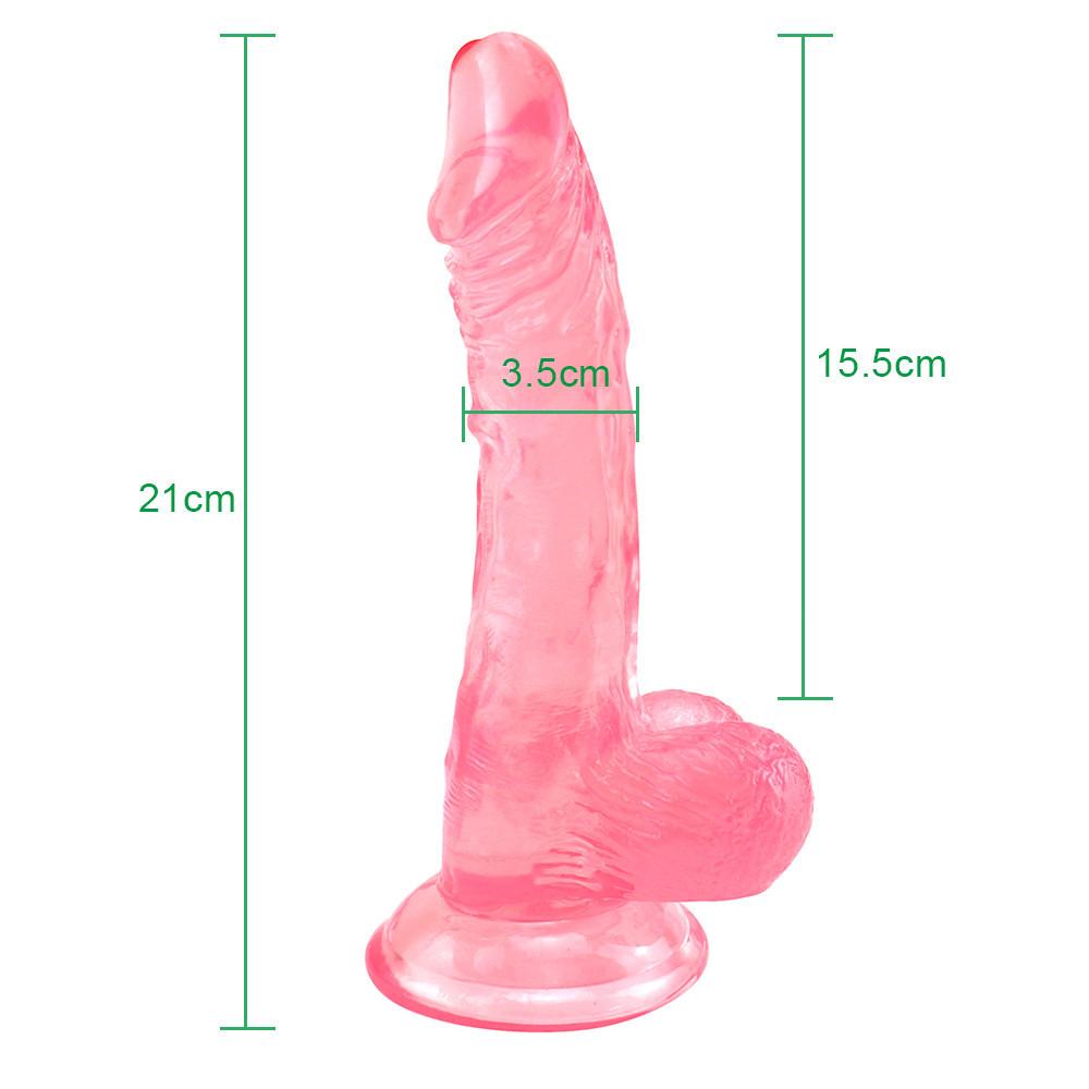 MoDi Реалистичный фаллоимитатор мягкий большой пенис с присоской Секс-игрушка