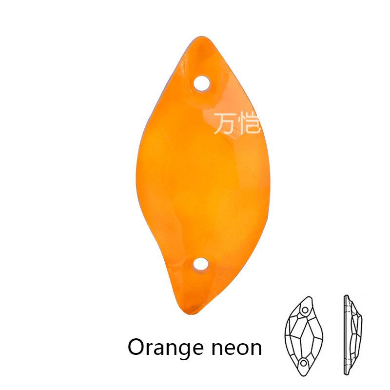 Стекло Лист Ивы Ручная Вышивка Дрель, Русалка Неоновый Флуоресцентный Плоское Дно Сделай Сам Одежда Обувь И Носки Бриллиантовые Ювелирные Аксессуары Стразы