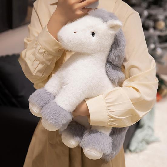 Плюшевая игрушка Маленький Пони Очаровательный Жеребенок Мягкая Реалистичная Плюшевая Кукла Лошадь Рождество