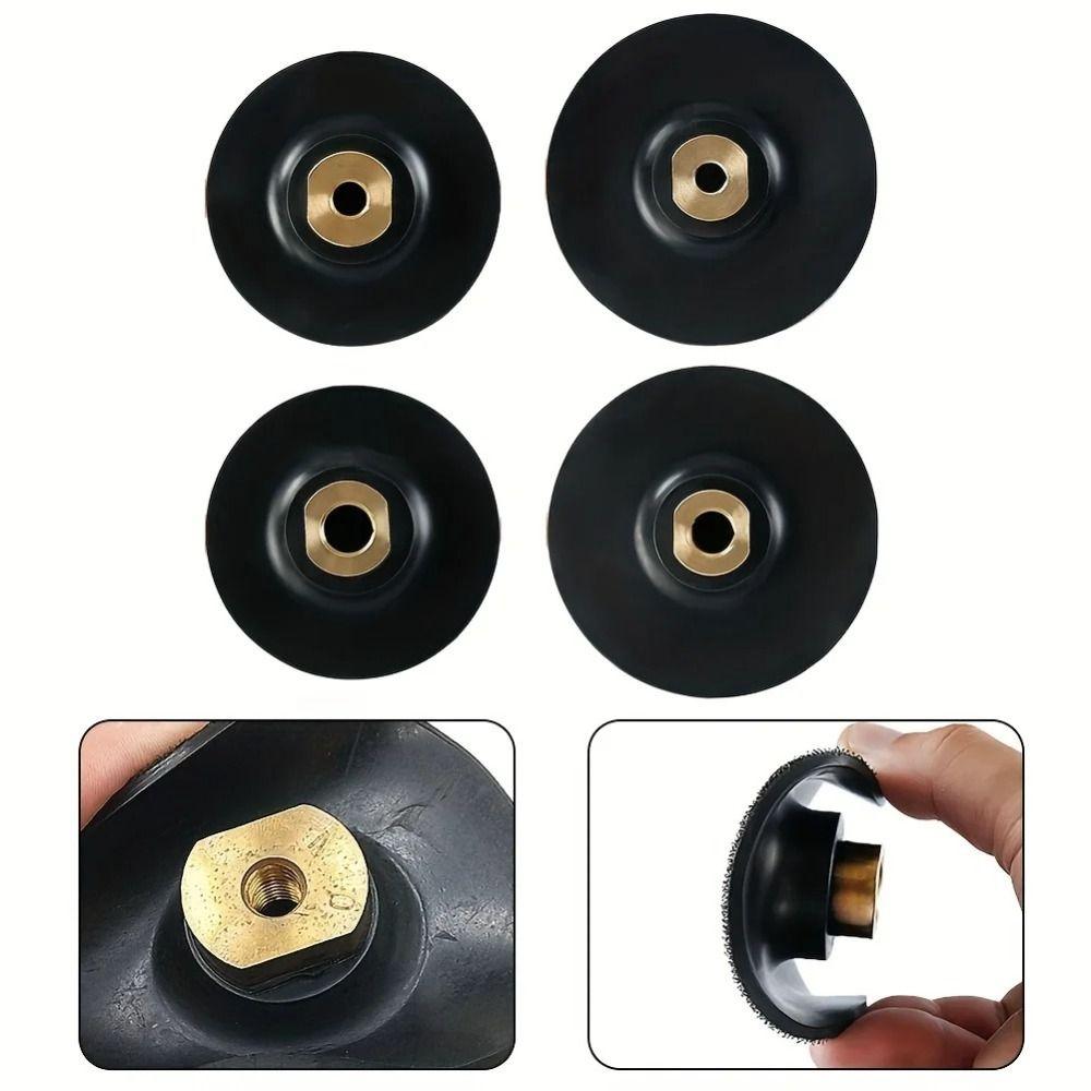 3/4 Inch Rubber Backing Pad Self-adhesive Abrasive Grinding Disc Backing Pad