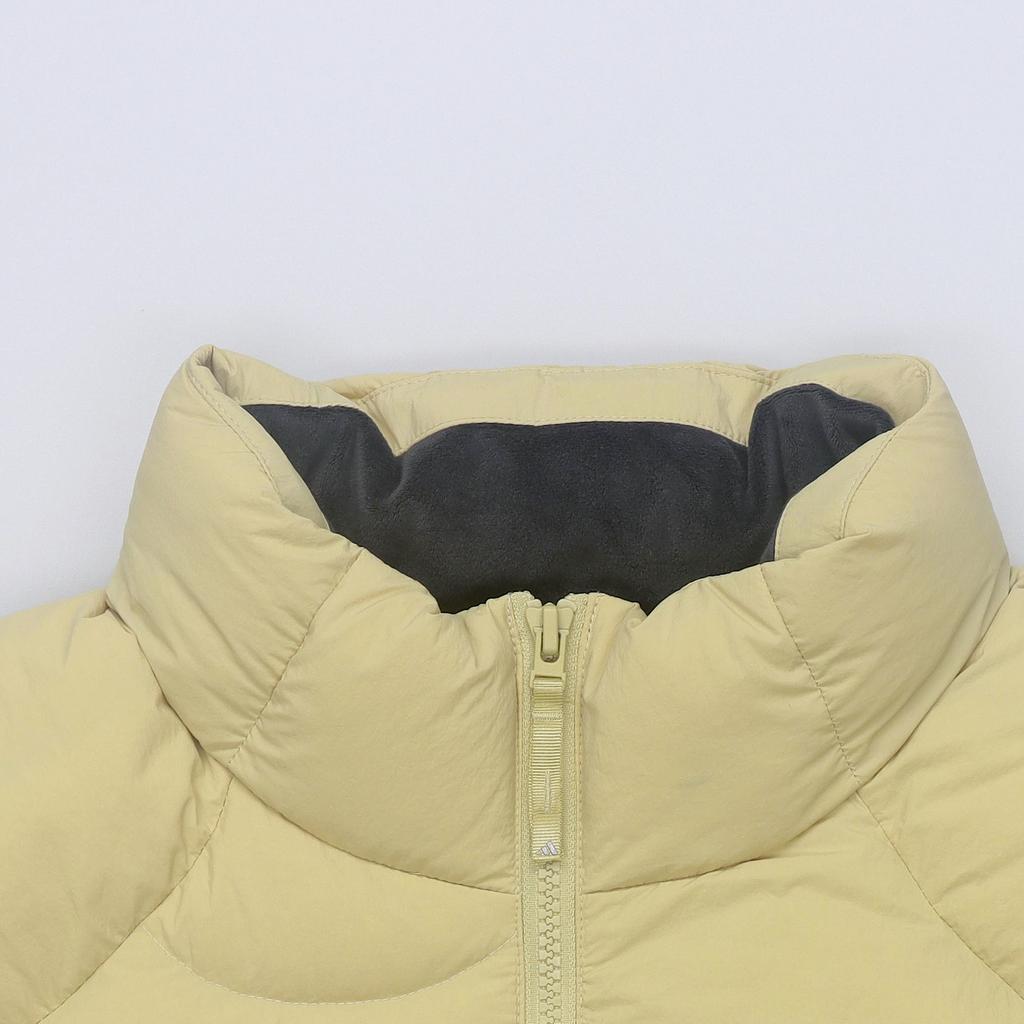 New Adidas Down Vest Men's Sand Brown JG5938