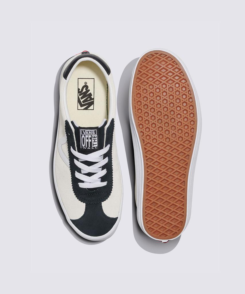 Vans Sport Low - (замша) черный:Белый / Vn000D09Y281