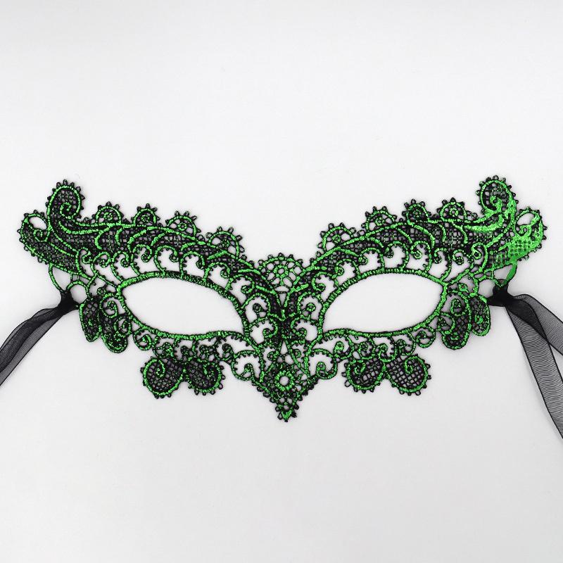 Хэллоуин маскарад кружева половина лица без линз очки маскарадный костюм бал принадлежности для вечеринок реквизит ARI