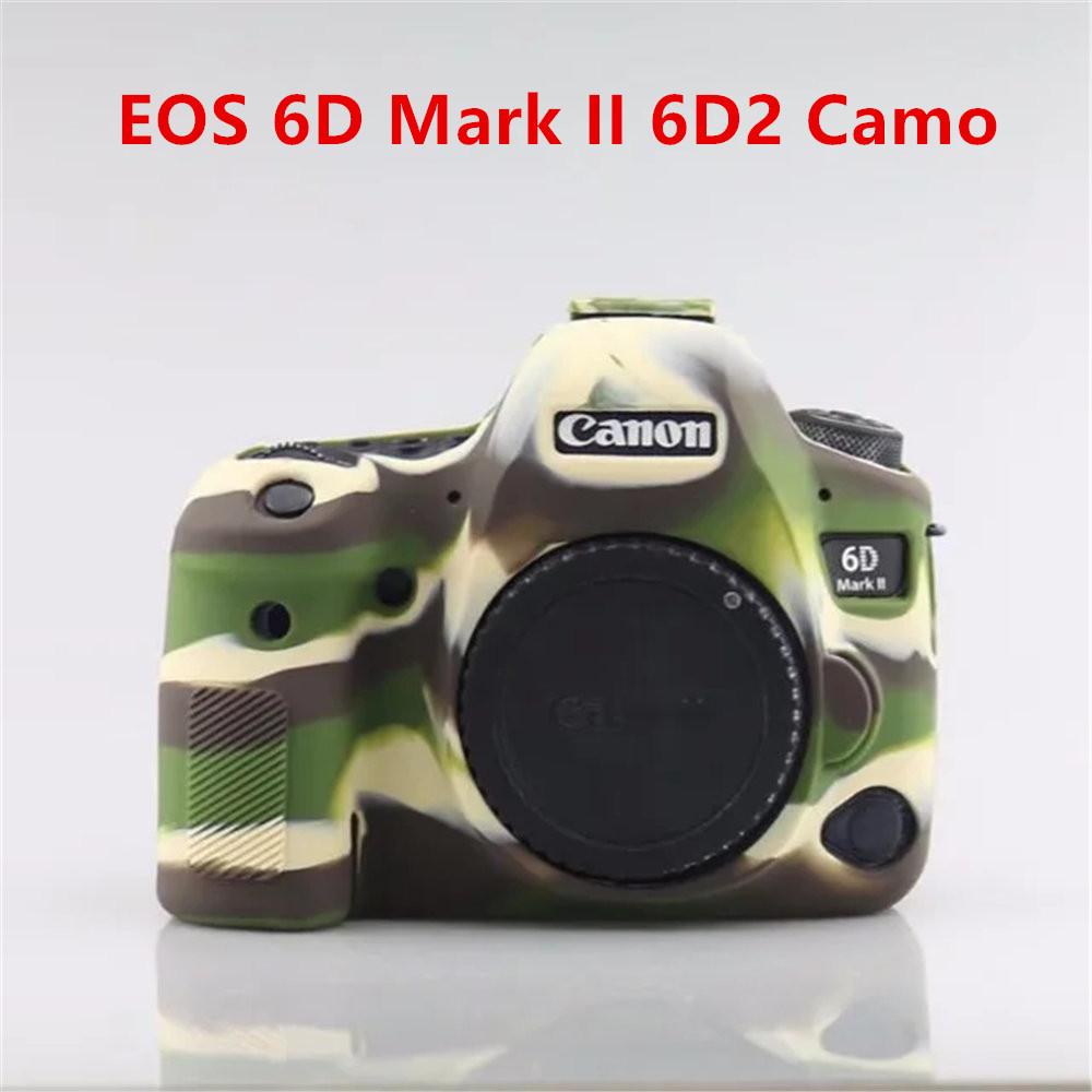 Мягкий силиконовый защитный чехол для камеры для Canon EOS 5D Mark II III IV 5D2 5D3 5D4 6D Mark II 6D2 7D Mark II 7D2 77D 600 700D