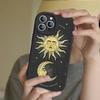 Таро Лунная Ведьма Мистический Тотем Для IPhone 16 15 14 13 12 11 Pro Max Plus Кожаный Чехол для Телефона