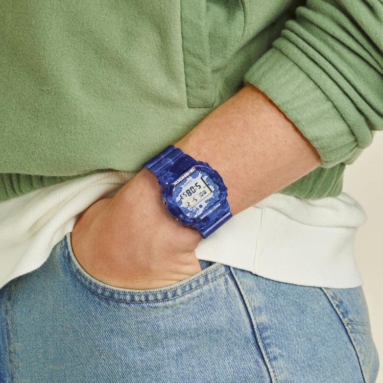 Casio Унисекс Часы Серии G-SQUAD Синие DW-5600bwp-2 DW-5600bwp-2