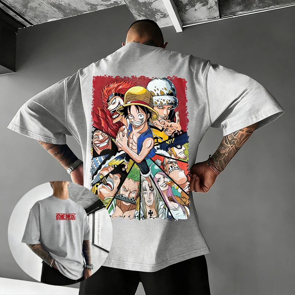One Piece Luffy Cartoon Anime Graphic Tshirt Unisex Unisex 2026 Summer Cotton Kawaii Cosplay Y2k Casual Streetwear Short Sleeve Top