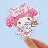 Beverly [Jigsaw Puzzle x Acrylic Stand] Acrylic Stand Pop My Melody [New Puzzle to Assemble and Display] [No Glue Required] 63 Pieces SP-012
