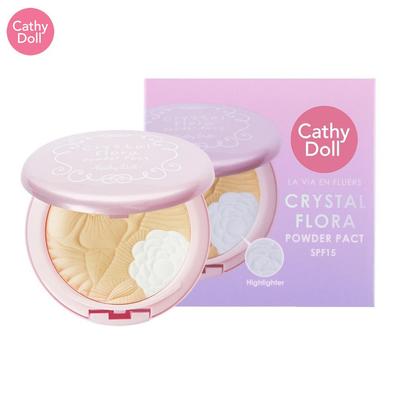 La Vie En Fleurs Crystal Flora Powder Pact SPF15 11 г - Тайская косметика
