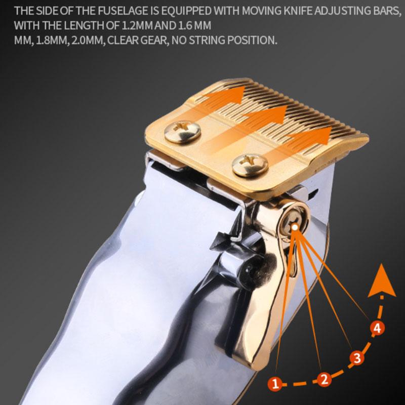 Original Kemei Full Metal Professional Combo Kit Hair Clipper & Beard Hair Trimmer For Men Electric Rechargeable Barber Haircut