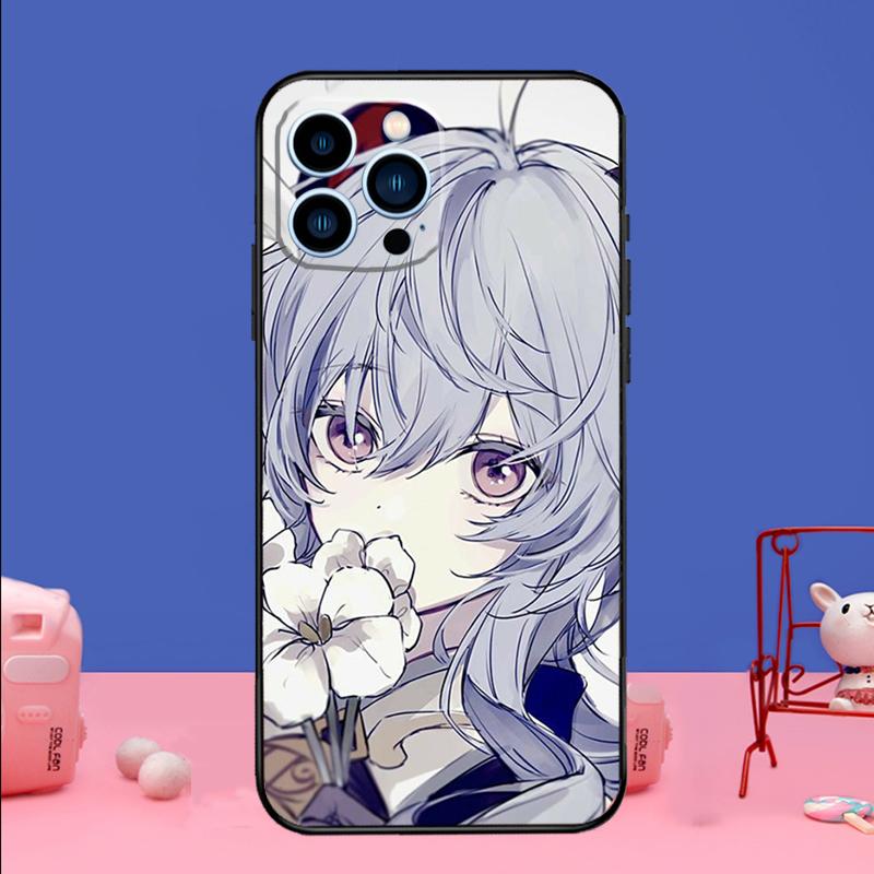 Genshin Impact GanYu Game Phone Case For iPhone 16 15 14 13 12 11 17 Pro Max Plus 12 13 mini 16e 17 Air Bumper Cover