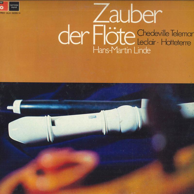 LP Record VARIOUS - The Charm of the Baroque Flute ULX3055H HARMONIA MUNDI Japan Classical Used