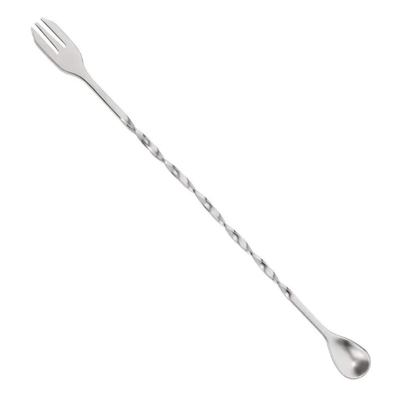 8-дюймовый коктейльный мадлер и ложка для смешивания коктейльный мадлер из нержавеющей стали домашний барный инструмент бармена набор барной посуды