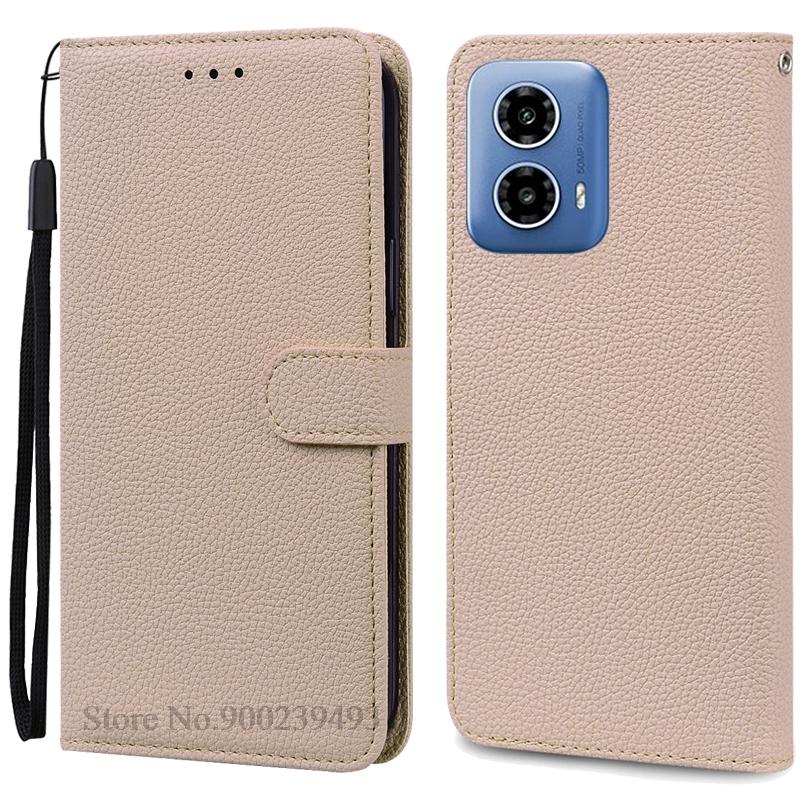 Для Moto G34 5G чехол кожаный кошелек раскладной телефон чехол для Motorola G34 5G чехол книжка чехол для Moto G34 чехол Fundas Shell