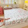 Хлопковое покрывало на кровать для матери и ребенка, комплект из трех предметов, утолщенное покрывало на кровать, защитная наволочка для матраса «все включено»