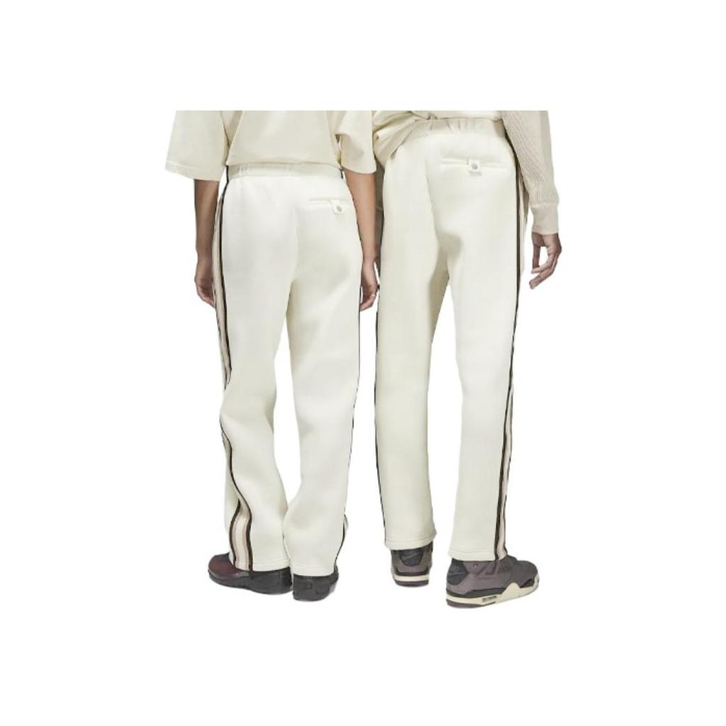 Air Jordan X A Ma Maniere Collaboration SS23 Solid Color Side Stripe Trousers Unisex Bottoms Coconut-Milk DV7464-113