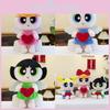 Girls Powerpuff Blossom Bubbles Cute Plush Doll Playroom And Decor Bedroom