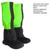1 Pair Snow Boot Leg Gaiters Wear-Resistant Waterproof Adjustable Men Women Boot Gaiters Leg Guards for Camping Hiking