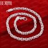 925 Sterling Silver Faucet Chain Necklace Fashionable Wedding Jewelry