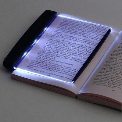 Плоская книжная лампа, светодиодные лампы для чтения книг в постели, светодиодная яркая лампа-планшет для чтения, семейная лампа для учебы, лампа для чтения с защитой глаз