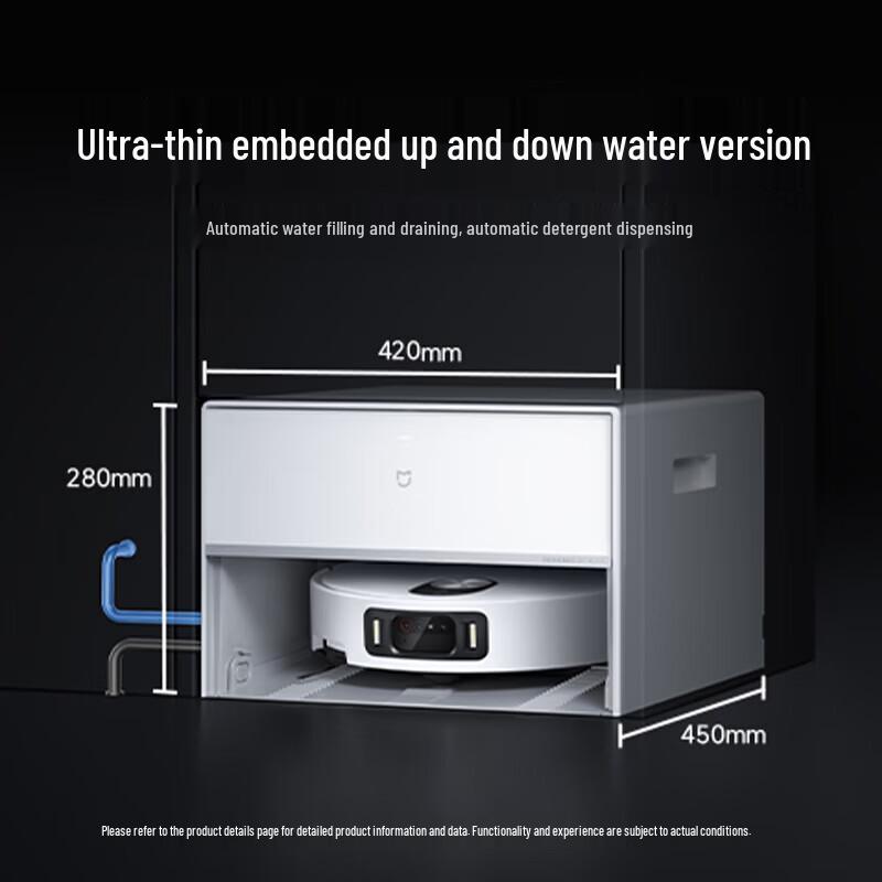 Робот-пылесос с функцией влажной уборки Xiaomi AI Robot Vacuum Mop 5 Pro