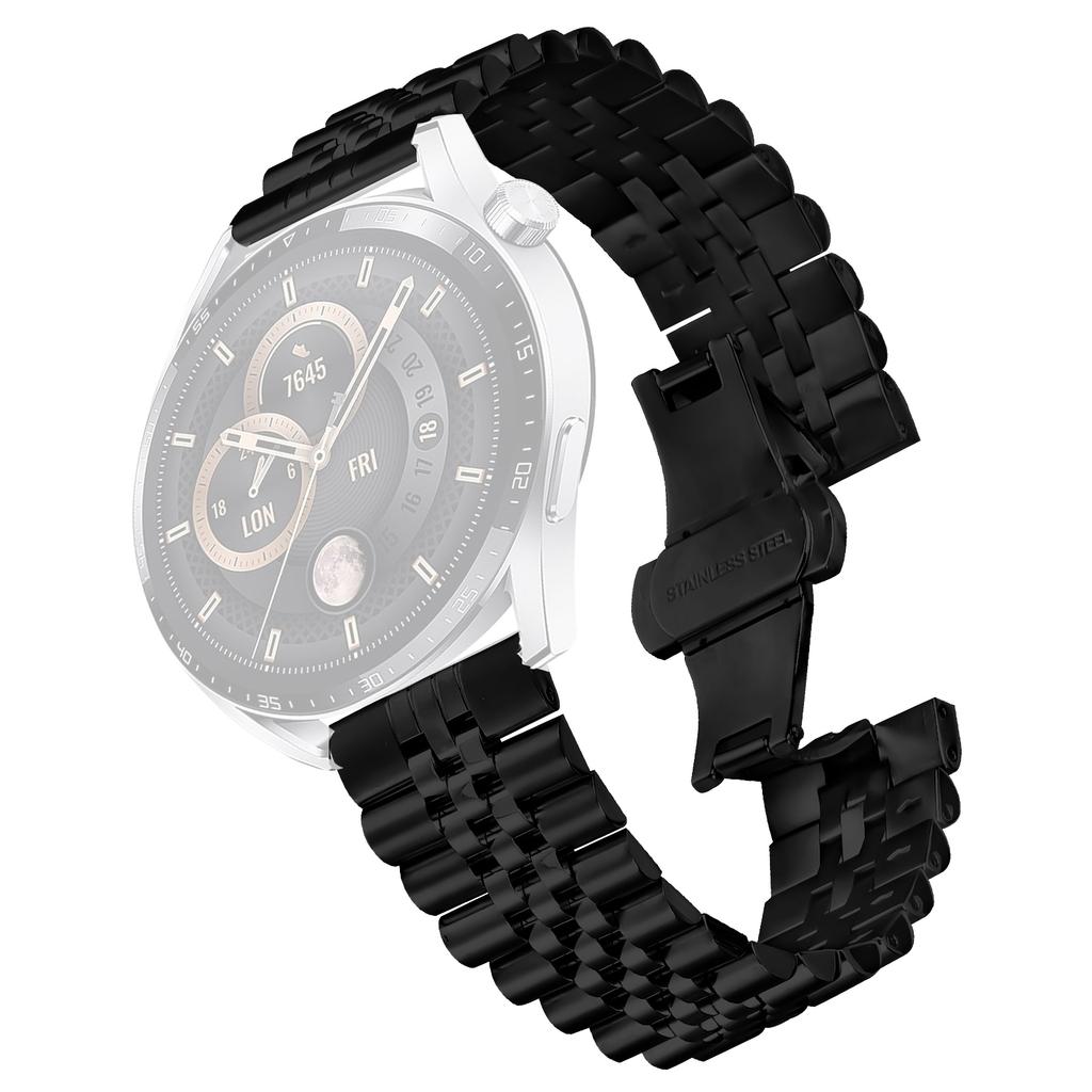 Для Honor Watch GS Pro Ремешок для часов 5-звенный из нержавеющей стали с застежкой-бабочкой