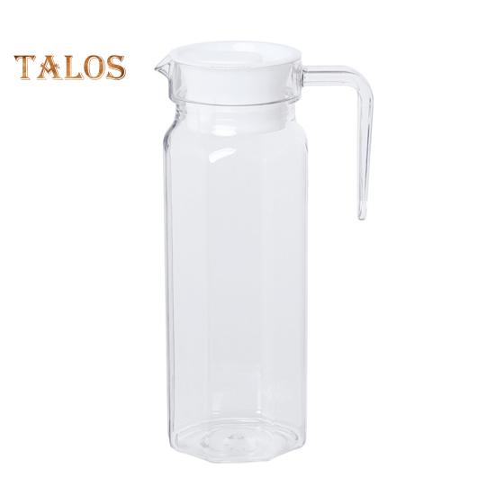 Кувшин для холодной воды 1,1 л, большая емкость, прозрачный диспенсер для напитков, герметичный кувшин с крышкой, носиком, лимонад, сок, напиток, банка для горячих и холодных напитков