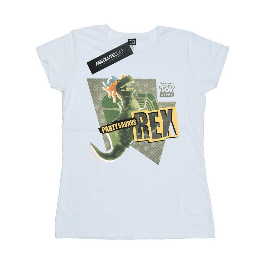 Disney Womens/Ladies Toy Story Partysaurus Rex Cotton T-Shirt