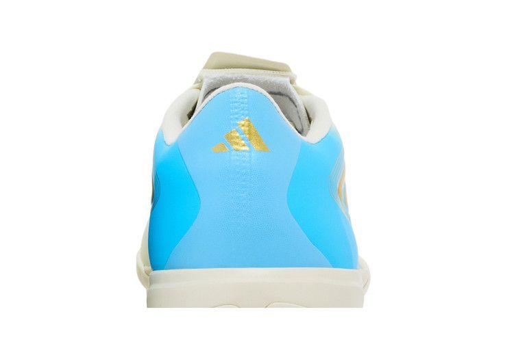 Унисекс кроссовки adidas F50 League TF Messi El Ultimo Tango Pack Слоновая кость/Полуночно-синий взрыв/Ледяно-синий