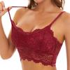 Женские кружевные бюстгальтеры, удобный однотонный бюстгальтер без косточек, сексуальное нижнее белье, жилет, женское открытое беспроводное нижнее белье, бесшовный бюстгальтер