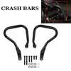 Compatible with Harley Sport Glide FXLRST Low Rider ST FLSB Engine Guard Crash Bars Side Saddlebag Rail Protector Bumper
