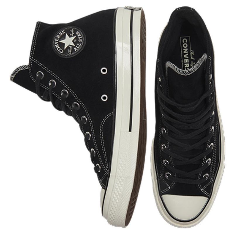 Converse Chuck Taylor All Star Chuck Taylor Удобные Повседневные Эспадрильи на Высокой Платформе Унисекс Черно-Белые