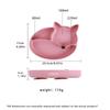 Food Grade Baby Bowls Silicone Baby Plates Premium Grip Dish  for Toddler