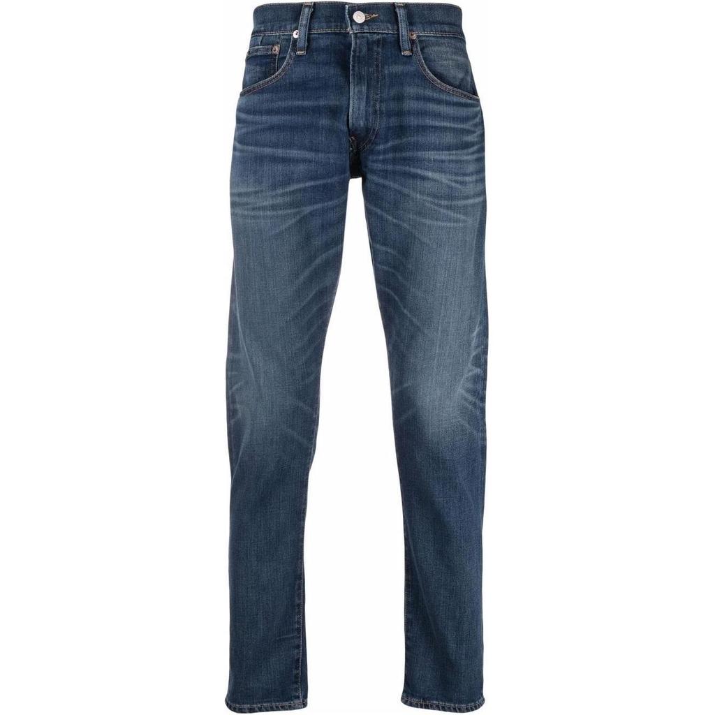 Polo Ralph Lauren Logo Patch Straight Leg Jeans 710855999-001