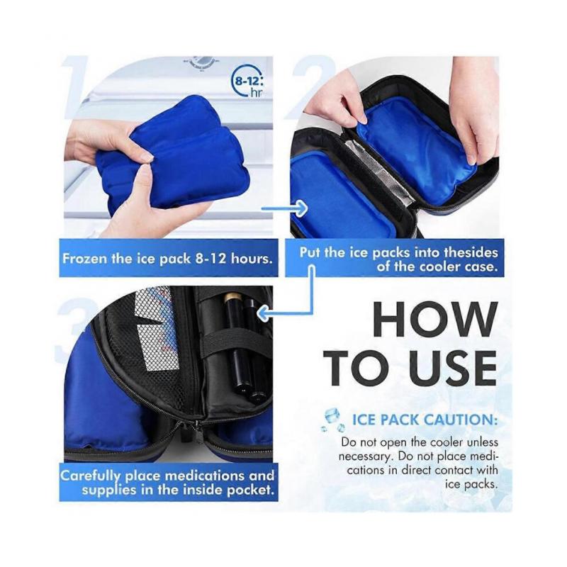 24-часовой охлаждающий чехол для инсулина, дорожный чехол, охладитель для лекарств, градусы Цельсия