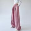 Kapok Velvet Yamamoto Pants, Draped Pants for Women, Spring and Autumn High-waist Casual Knitted Wide-leg Pants, Straight Sports Pants