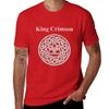 1982 King Crimson Vintage Discipline Album Promo T-Shirt quick-drying Short sleeve tee mens plain t shirts