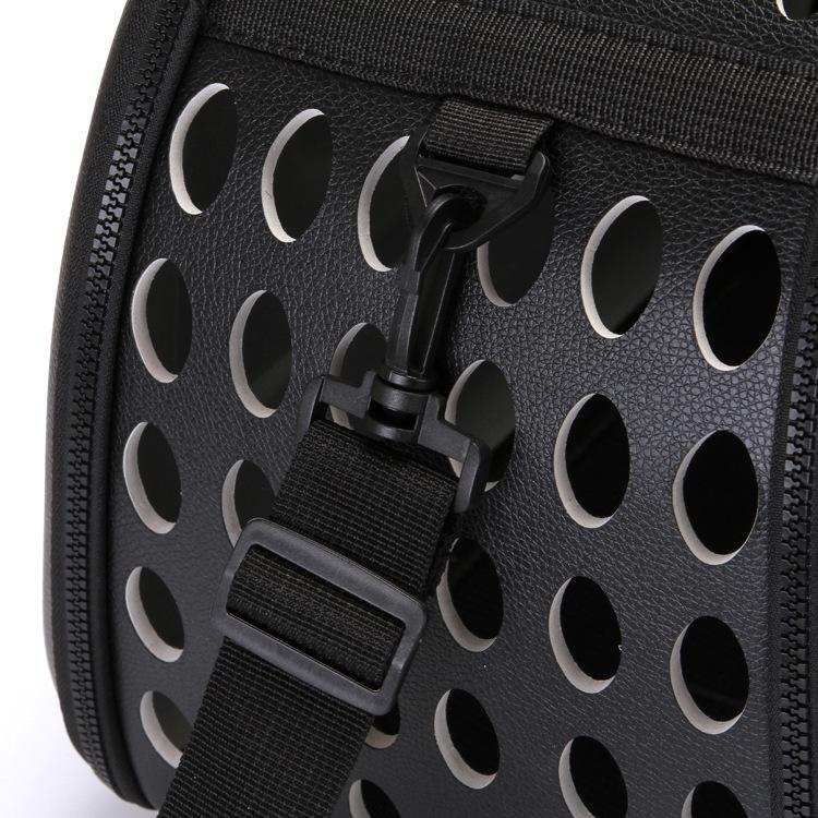 Переноска для питомцев EVA однотонная: Моющаяся, Дышащая, Удобная Ручная и Наплечная Сумка Большой Вместимости для Кошек и Собак.