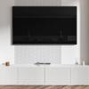 Panel Samoprzylepny Z Nadrukiem - Idealny Do Kuchni 100X50 Cm Fale W Teksturze 3D