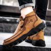 Ankle Boots Leather Shoes for Men Casual Boots Genuine Oxfords Business Leather Shoes Large Size Boots