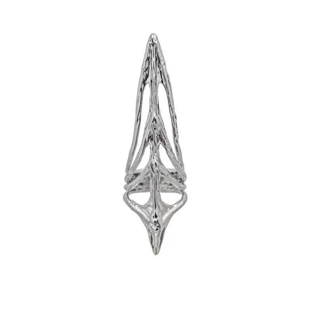 Косплей Ногти Покрытие Кольцо Хип-Хоп Броня Покрытие Модное Кольцо Палец Украшения Для Вечеринки