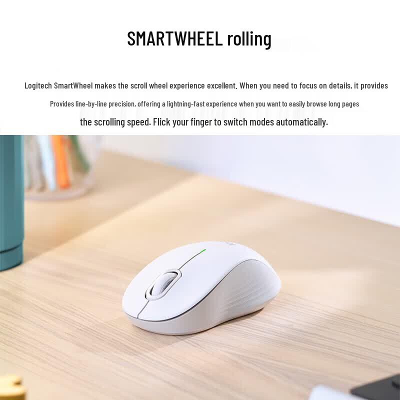 Беспроводная Bluetooth-мышь Logitech, бесшумная, эргономичная